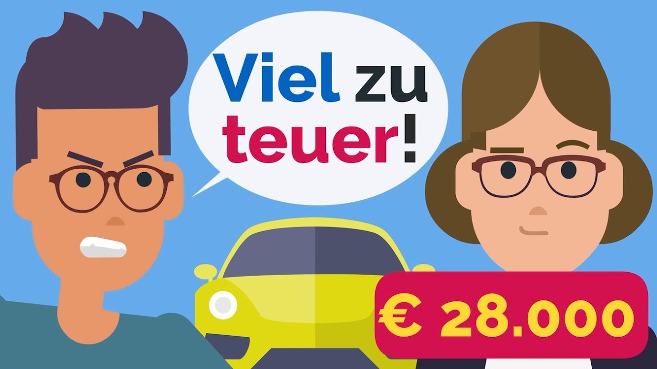 Deutsch lernen - Das ist zu teuer! - YouTube