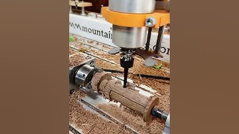 Chess Knights on 4th Axis Stepcraft M.1000 CNC