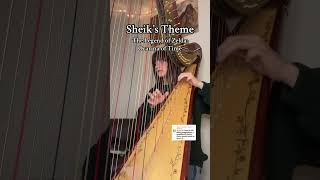 Sheik’s Theme - Harp #sheik #legendofzelda #ocarinaoftime #harp