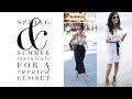 Capsule Closet Essentials for Spring Summer | Slow Fashion