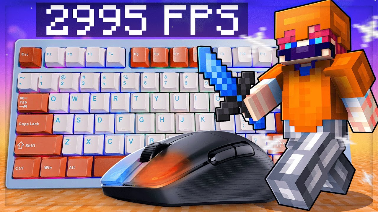 BedWars ASMR – Epic PvP & PRO Bridging | Keyboard and Mouse Sounds