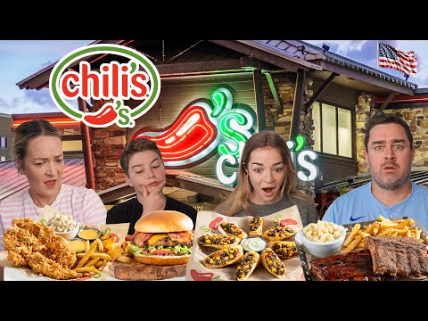 New Zealand Family try Chili&#39;s for the first time 🌶 (IS IT OVERHYPED?!)