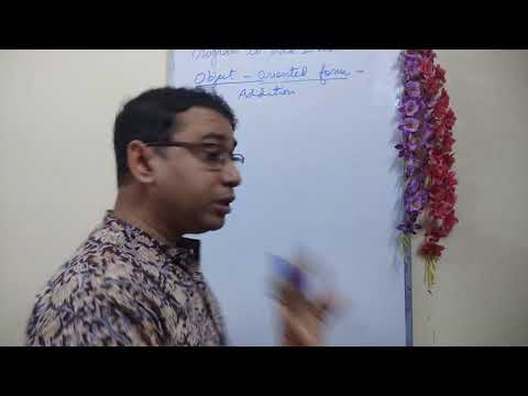 Flow of control in OOP vs POP with an example program