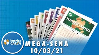 Resultado da Mega Sena - Concurso nº 2351 - 10/03/2021