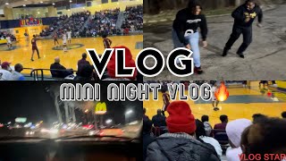 BASKETBALL GAME / NIGHT VLOG🔥