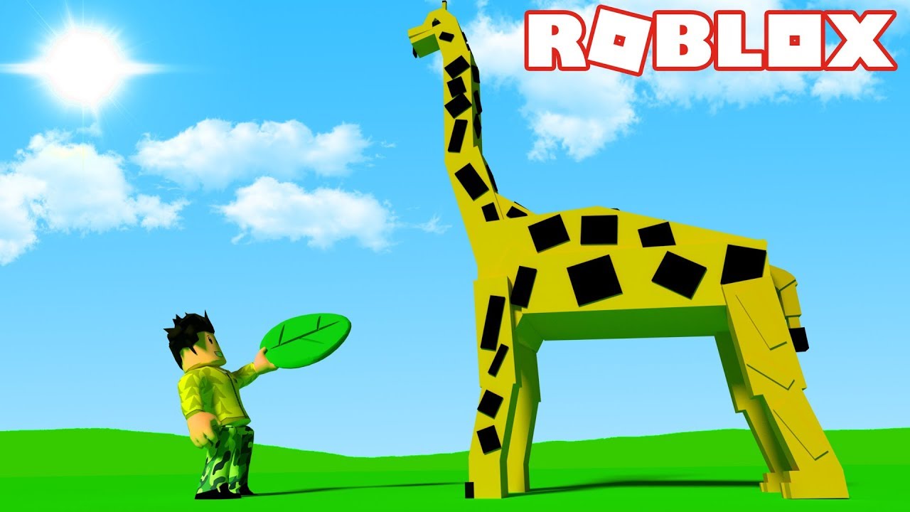 EN GIRAFF SOM HUSDJUR I ROBLOX YouTube 
