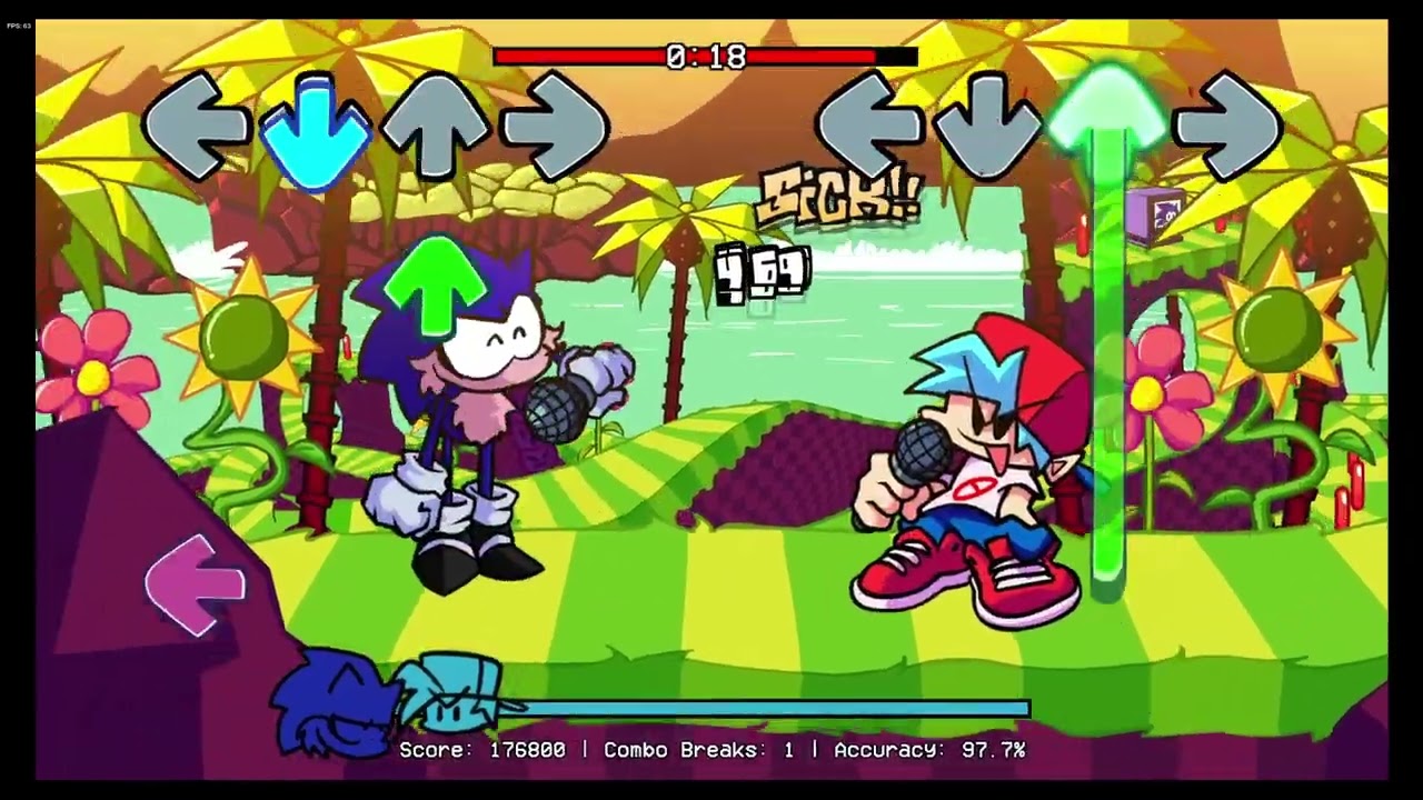 fnf vs sonic.exe Revived mod update 18 5 part 4