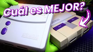 Cual SUPER Nintendo comprar? - SNES 1 CHIP vs SNES JR | elrafias