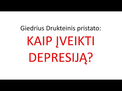 Video: Kaip Lengvai įveikti Depresiją Penkiais žingsniais