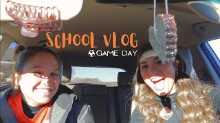 GAME DAY || SCHOOL VLOG