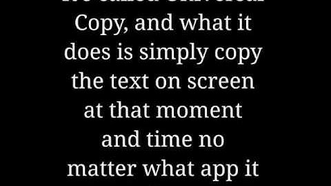 How to copy text from the Wattpad app