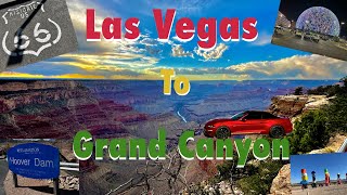 Las Vegas to Grand Canyon Road Trip on Route 66 with the Sphere and Hoover Dam in between