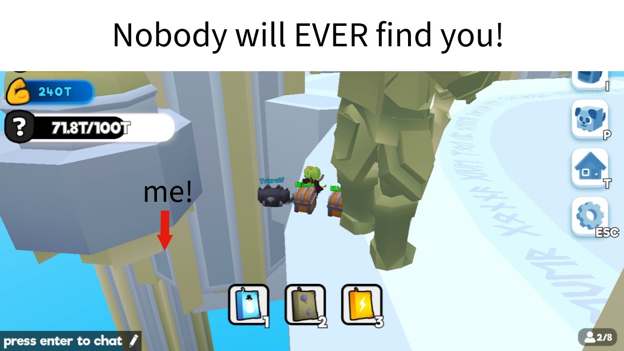 I found the BEST hide and seek spots in Asgard!!