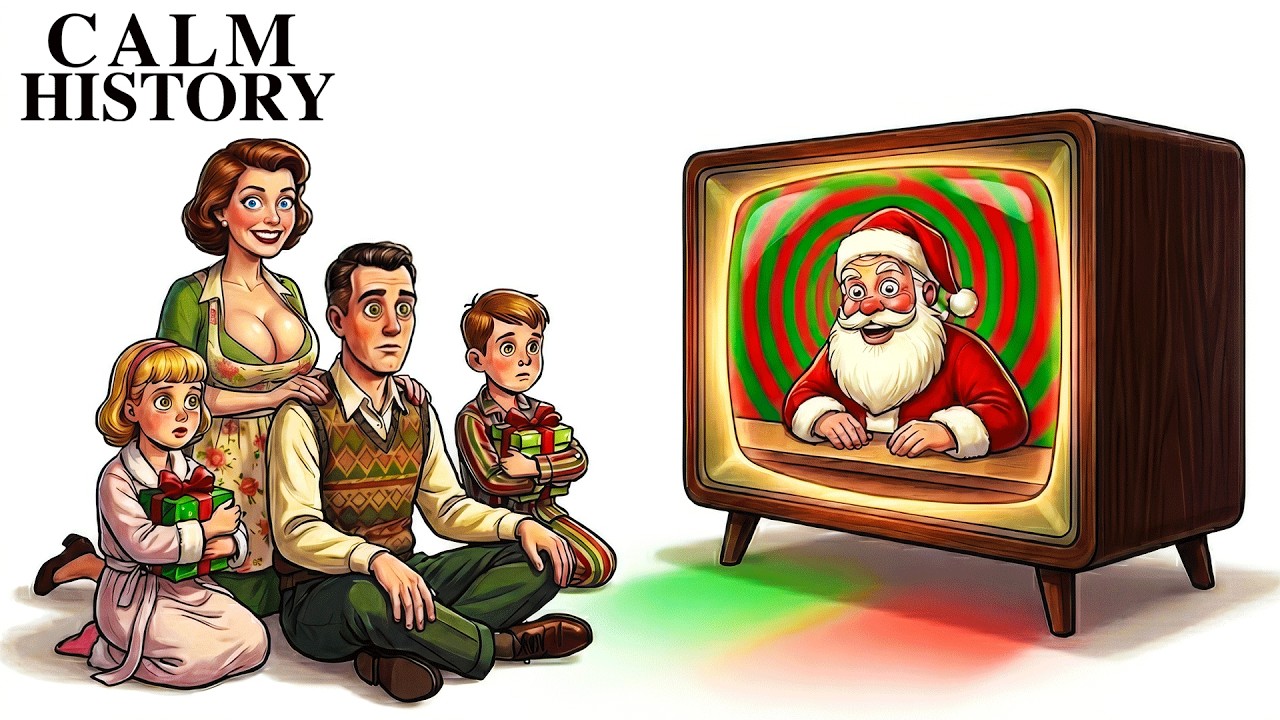 NO ADS… How 1950s America ACTUALLY Sold Christmas to the World | Boring History To Sleep