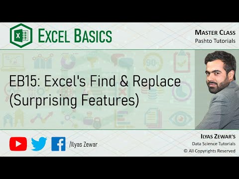 EB15 Excel's Find & Replace (Surprising Features)
