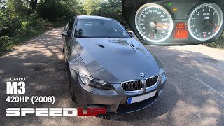 BMW M3 V8 E92 CABRIO | ACCELERATION &amp; TOP SPEED TEST | 0-100 | 0-200 | 100-200 | 1/4 MILE | DRAGY |