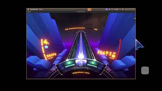 Spin Rhythm XD Ep. 2225: Celestial - Midnight Reflections. 498K score. Level 2049.