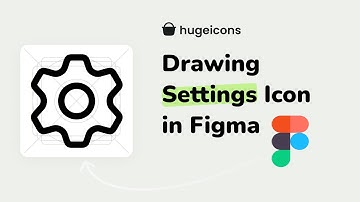 How to draw a settings icon in Figma