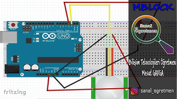 (Mblock & Arduino) HC-SR501 Pır Sensör Kullanımı