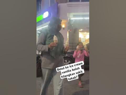 Betul ke Ice Cream Vanilla boleh hilangkan sakit tekak?  YouTube