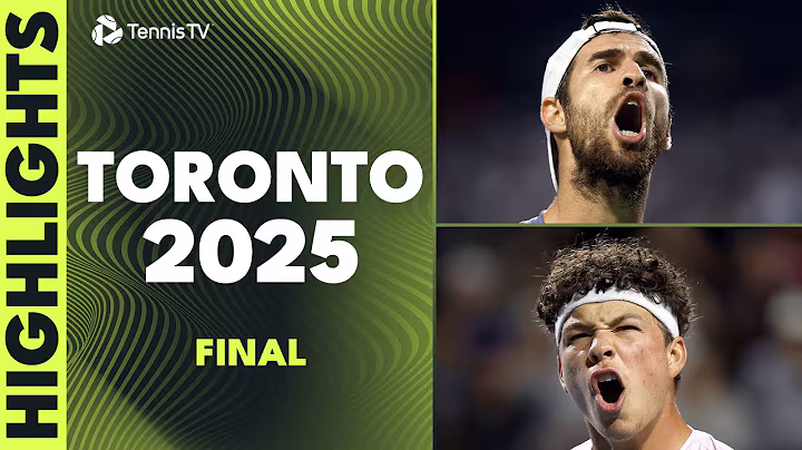 Karen Khachanov vs Ben Shelton For The Title 🏆 | Toronto 2025 Final Highlights