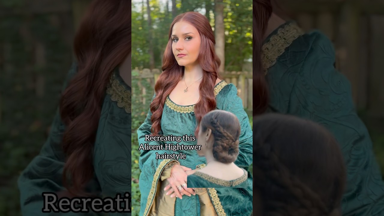 creating this alicent hightower wig with this beautiful wig from her wig closet! code “hayley10”
