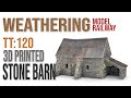 Painting a 3D Printed Stone Barn in TT:120 | Model Railway thumbnail