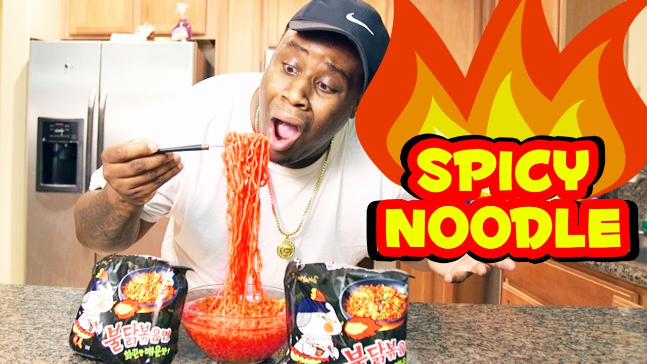 EXTREME SPICY RAMEN CHALLENGE!!! - YouTube