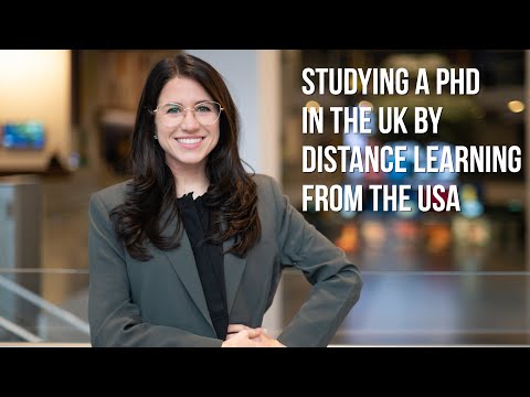 Studying A PhD In The UK By Distance Learning From The USA