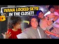 IVAANA LOCKED SKYU IN THE CLOSET | WENT TO THE REDBULL DANCE FEST
