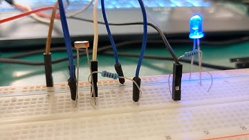 ESP32: Use LDR(Photoresistor) to control LED