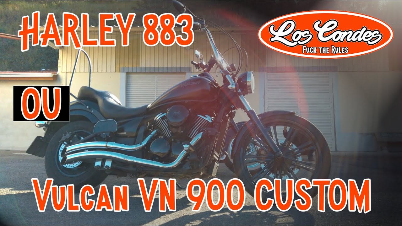 Vulcan 900 ou Harley 883? Test Ride com a Kawasaki Vulcan YouTube