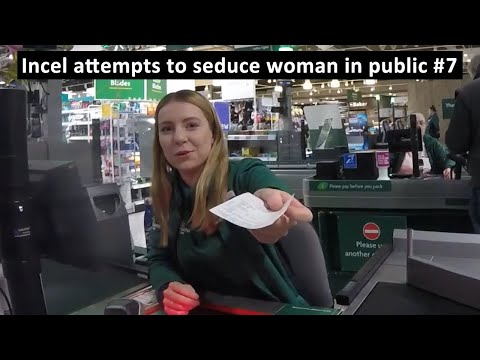 Incel attempts to seduce woman in public #7 (First Person Approacher)