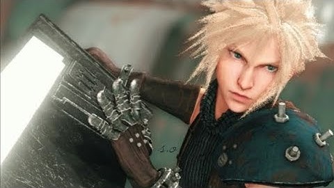 Final Fantasy 7 Reamke How To Do Cloud Cross Slash In Real Life !?