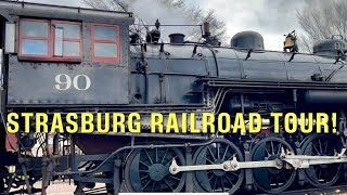 Strasburg Railroad Station Walk Through Tour! Part 1!   Lancaster County Pennsylvania!