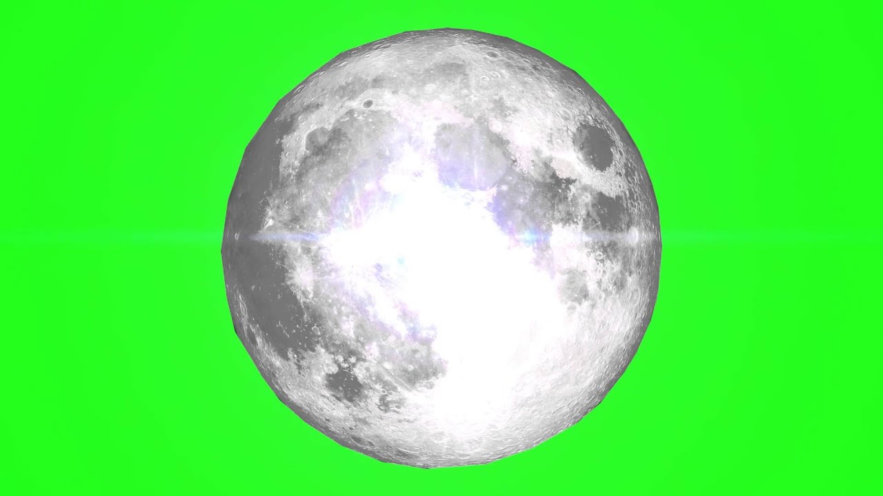 Breathtaking Moon Background Green Screen For Your Romantic Videos