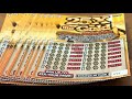 NY State Scratch Offs — 25X the Gold — $500K LIVE