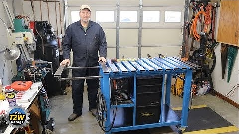 T2W Garage: Custom Welding Table Build (Long version)