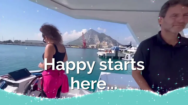A Luxury Electric Yacht