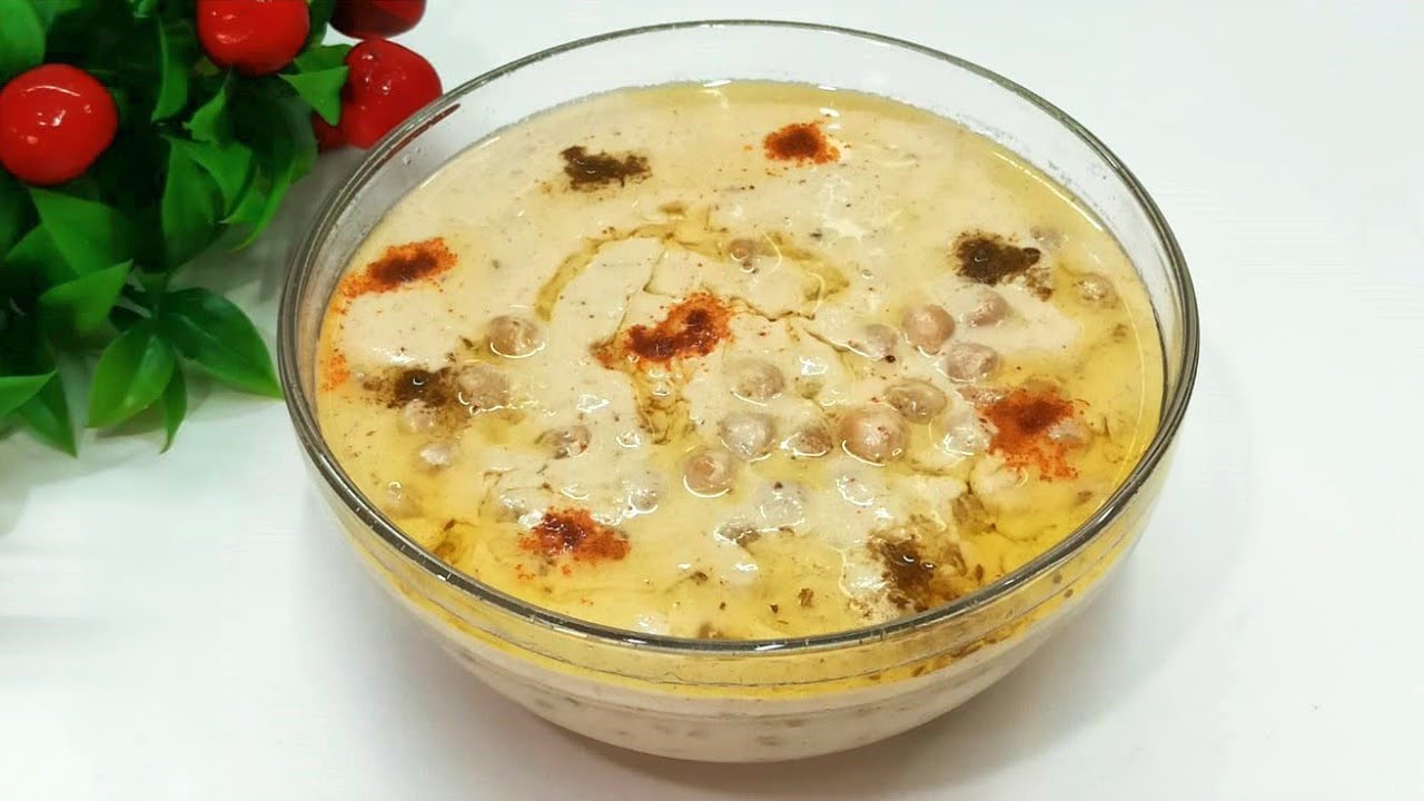 مسبحة الحمص على الطريقة السورية من اشهى الوصفات على سفرة رمضان