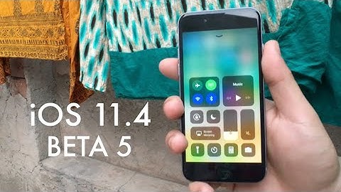 iOS 11.4 BETA 5 On iPHONE 6! (Review)
