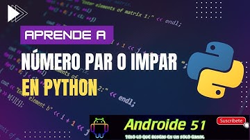 Número Par o Impar en Python