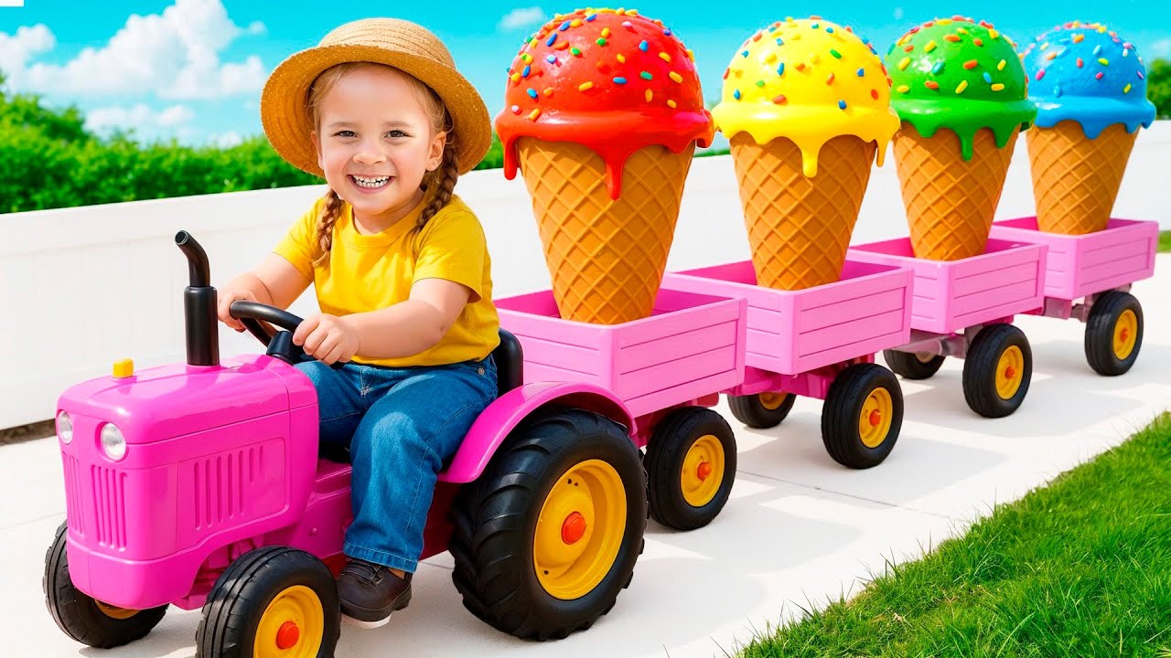 Maya và những cây kem khổng lồ!