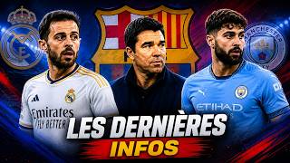 🚨Casado SUR LE DÉPART, Bernardo SILVA au REAL MADRID ! INFOS GVARDIOL !