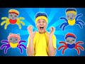 Prankster Baby Spiders (Chicky, Cha-Cha, Lya-Lya &amp; Boom-Boom) | D Billions Kids Songs