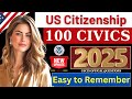 2025 random 100 civics questions and answers - U.S. citizenship interview I N400 Interview #n400