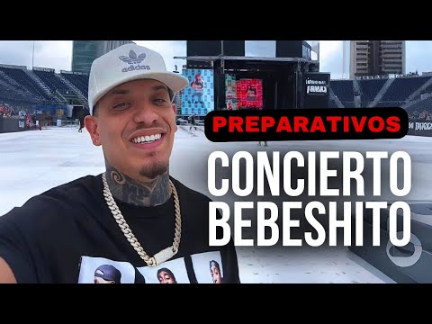 PREPARATIVOS para CONCIERTO de BEBESHITO en el Pitbull Stadium en Miami 🇺🇸