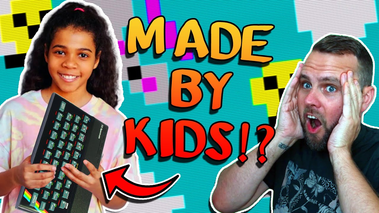 SCHOOLKIDS Making ZX SPECTRUM GAMES?! - YouTube