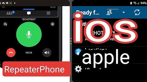 RepeaterPhone App Iphone -Ipad - Iwatch - Echolink Allstar - REPEATERS NODES