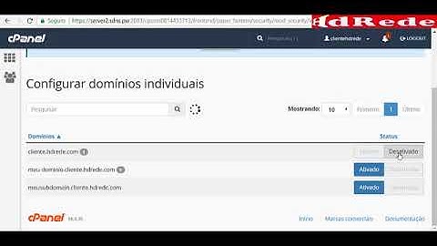 ModSecurity cPanel HdRede